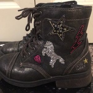 Justice combat boots